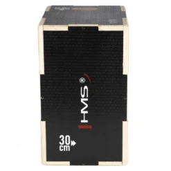 HMS Fitness Plyobox Hout - 50 x 40 x 30 cm - Zwart