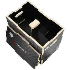 HMS Fitness Plyobox Hout - 50 x 40 x 30 cm - Zwart