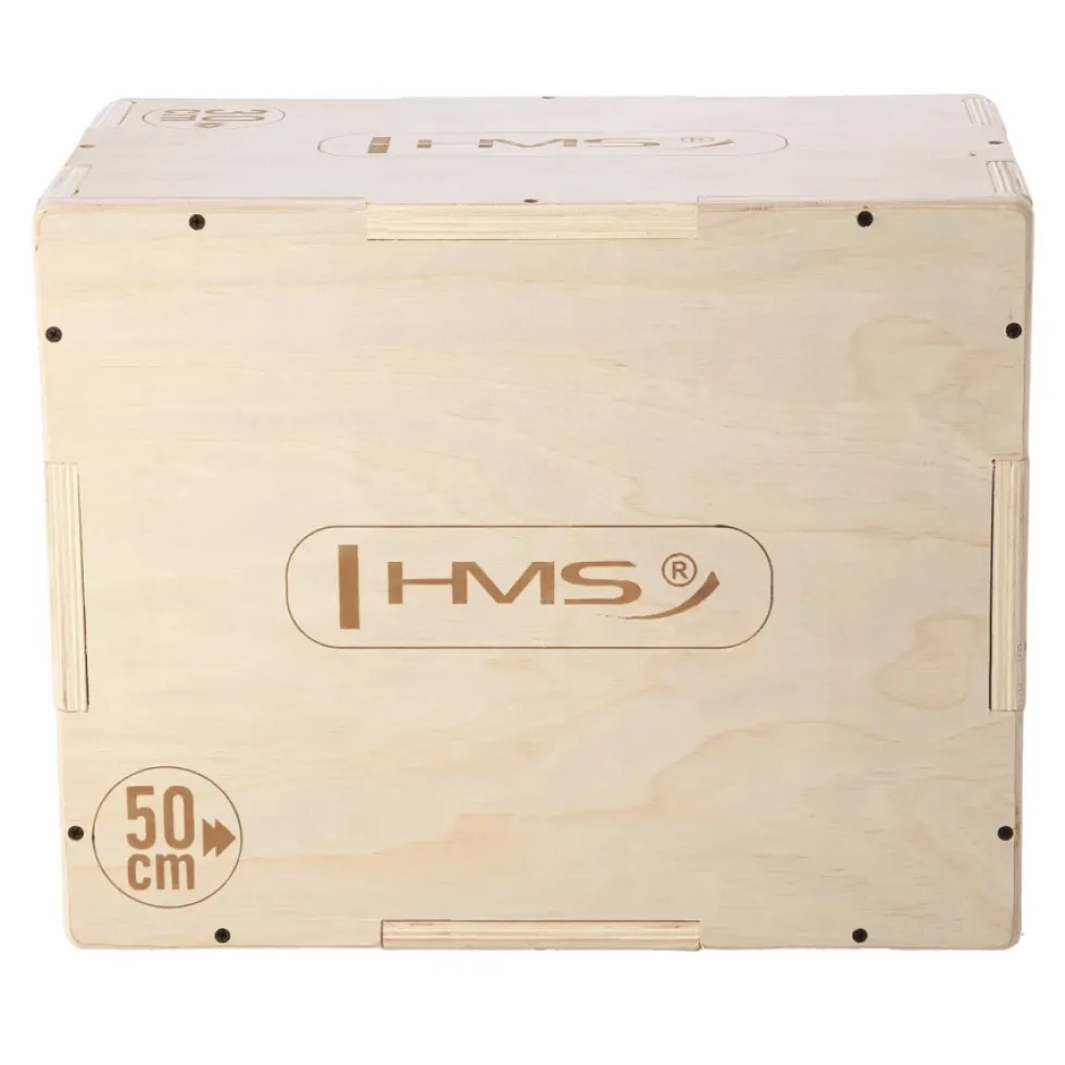 HMS Fitness Plyobox Hout - 50 x 40 x 30 cm