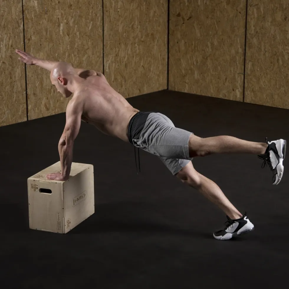 HMS Fitness Plyobox Hout - 50 x 40 x 30 cm