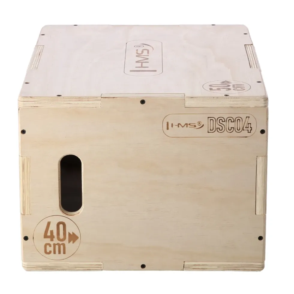 HMS Fitness Plyobox Hout - 50 x 40 x 30 cm