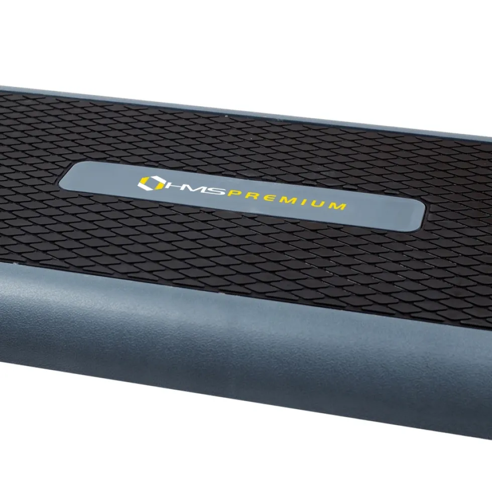 HMS Fitness Premium Aerobic Step - Zwart/Rood