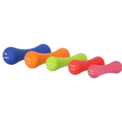 HMS Gietijzeren Dumbbell met Neopreen Coating - 1,5 kg