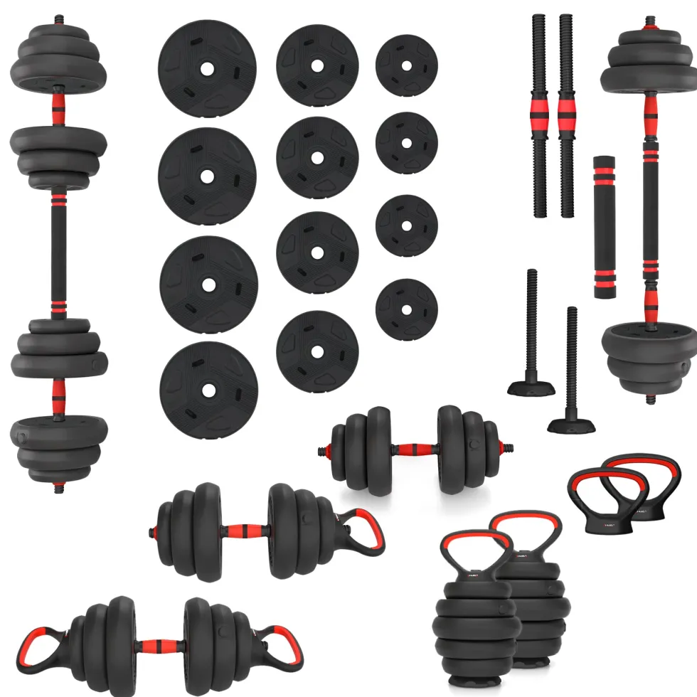HMS 6-in-1 Krachttraining Set - 20 kg