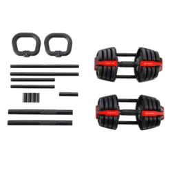 HMS 3-in-1 Verstelbare Dumbbell Set - 43,5 kg