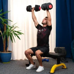 HMS 3-in-1 Verstelbare Dumbbell Set - 43,5 kg