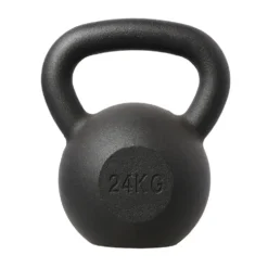 HMS Kettlebell - Gietijzer - 24 kg - Zwart