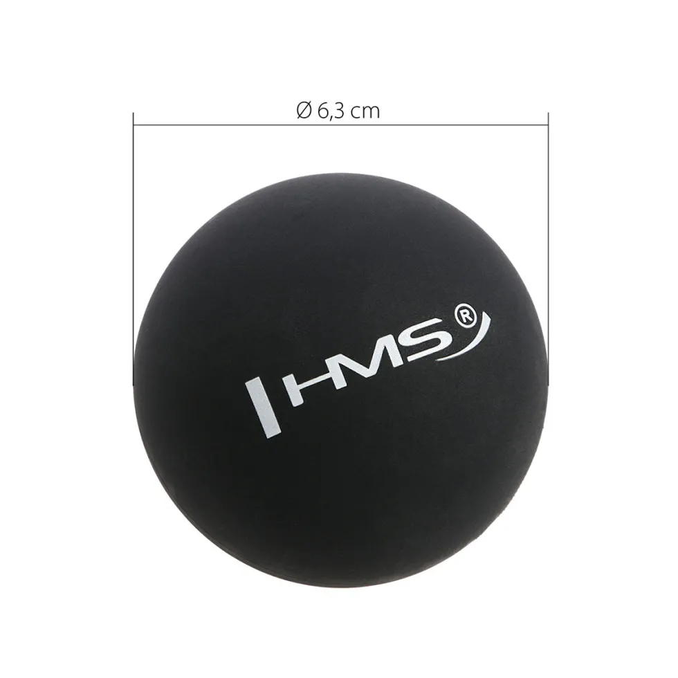 HMS Lacrosse Massagebal - Zwart