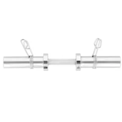 HMS Olympische Dumbbellstang met Veerclipsluiters - 50 mm - 50 cm