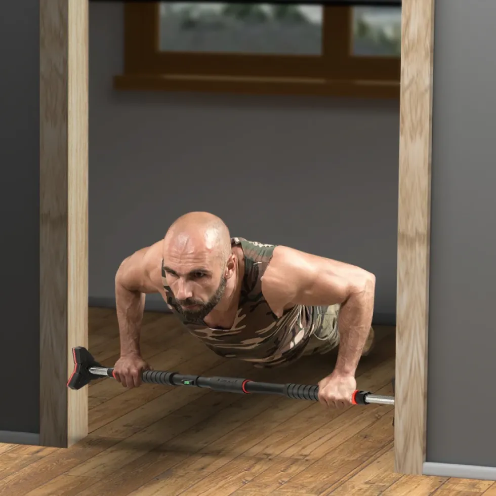 HMS Optrekstang - Pull Up Bar - Verstelbaar 98 - 130 cm