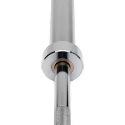 HMS Premium Olympische Halterstang met Lock Jaw Collars en Veerclipsluiting - 50 mm - 150 cm