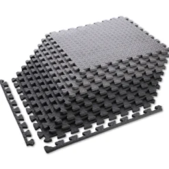 HMS Puzzelmat - Set van 9 - 12 mm - Donkergrijs