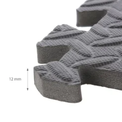 HMS Puzzelmat - Set van 9 - 12 mm - Donkergrijs