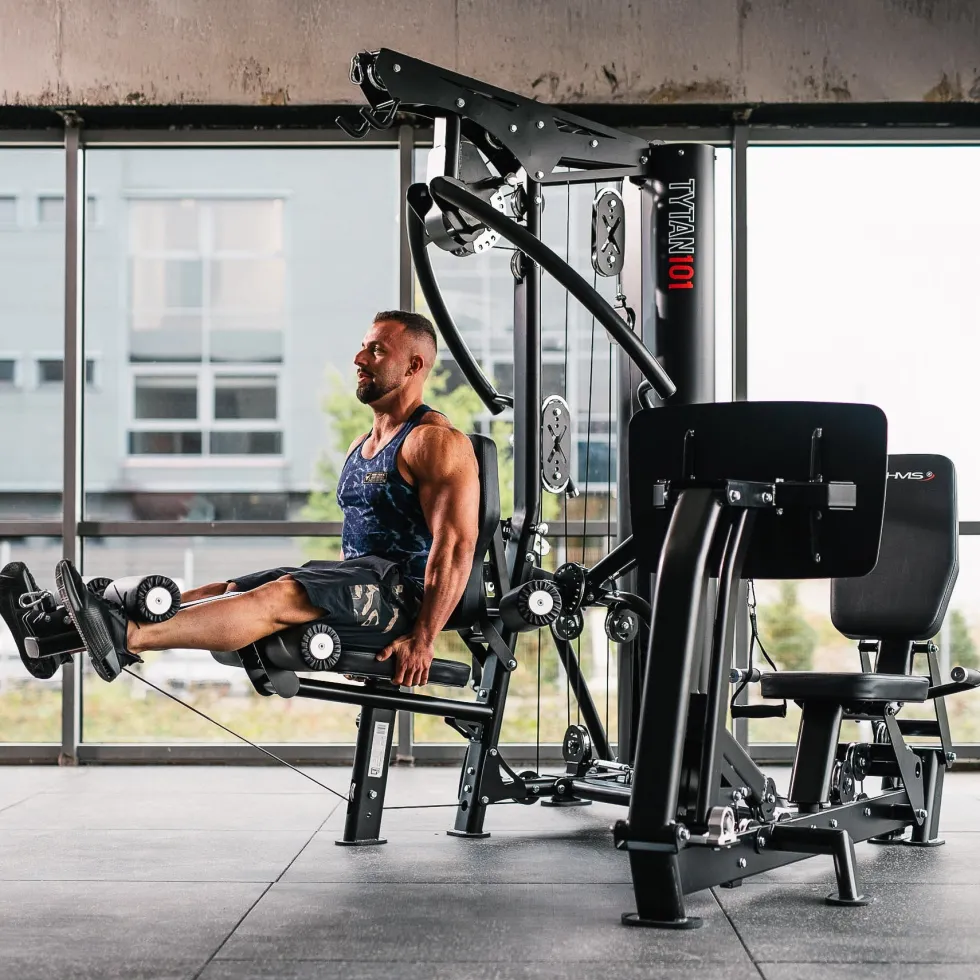 HMS Tytan 101 Multi Gym met Leg Press