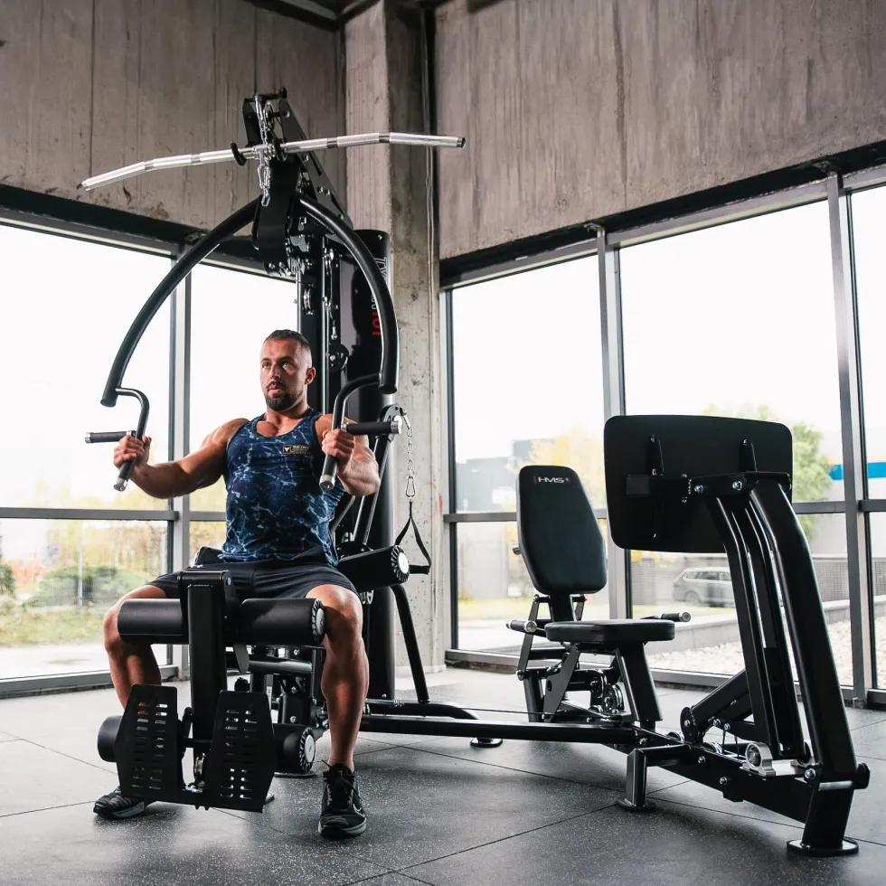 HMS Tytan 101 Multi Gym met Leg Press
