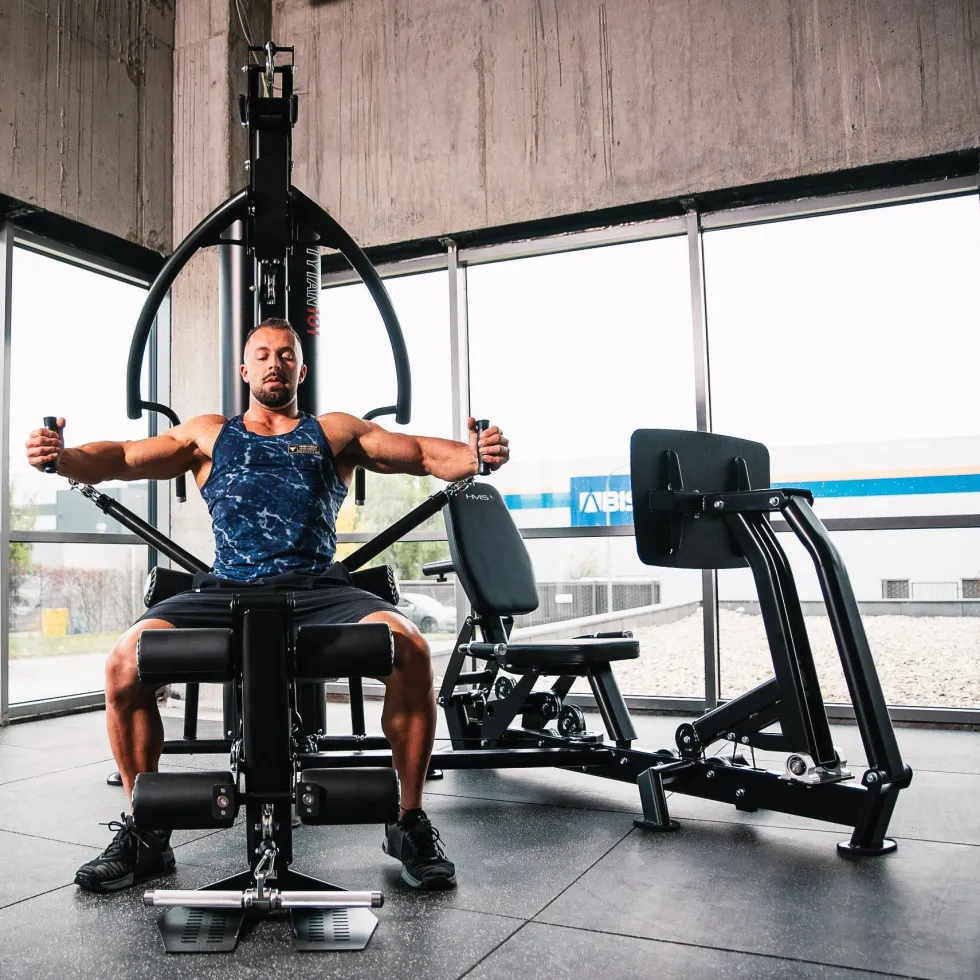 HMS Tytan 101 Multi Gym met Leg Press