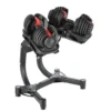 HMS Verstelbare Dumbbell Set met Opbergrek - 2 x 23,8 kg