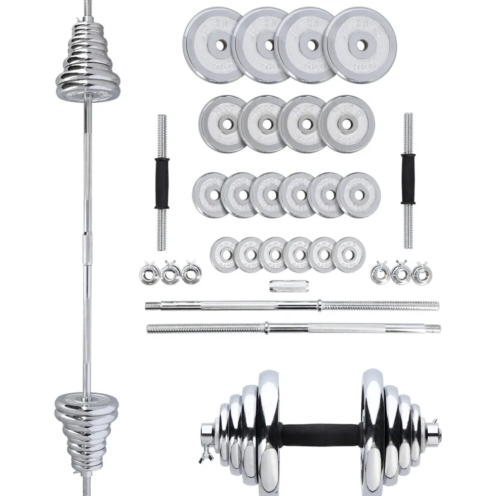 HMS Verstelbare Halter en Dumbbell Set met Opbergkoffer - 50 kg