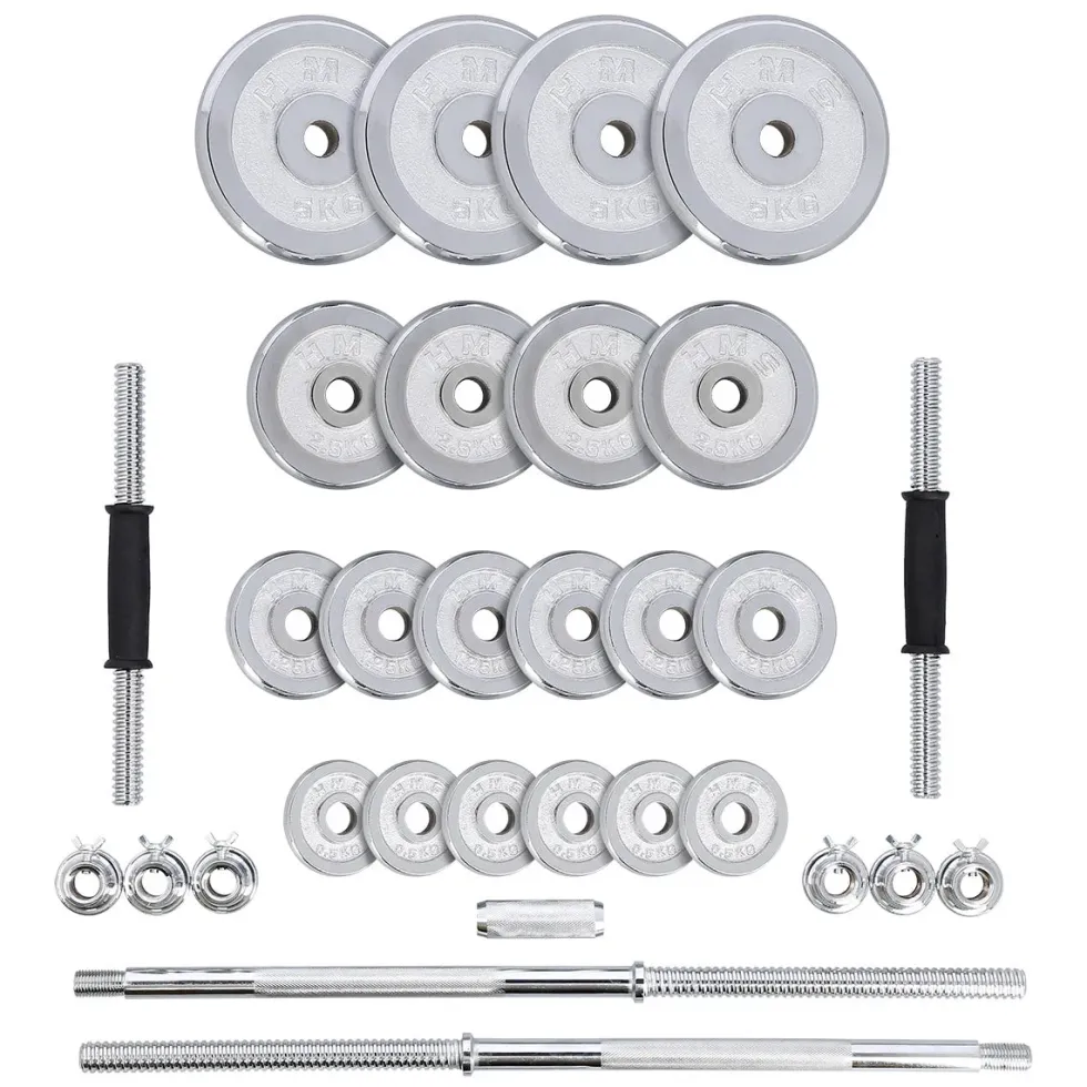 HMS Verstelbare Halter en Dumbbell Set met Opbergkoffer - 50 kg