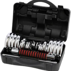 HMS Verstelbare Halter en Dumbbell Set met Opbergkoffer - 30 kg