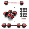 HMS Verstelbare Halter en Dumbbell Set - 20 kg