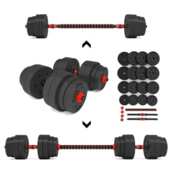 HMS Verstelbare Halter en Dumbbell Set - 40 kg