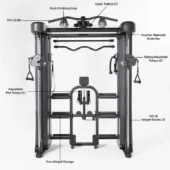 Inspire FT2 Pro Smith Machine Functional Trainer - Package Deal