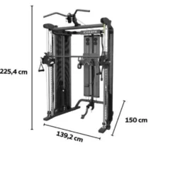 Inspire SF6 Home Gym Functional Trainer with Selectorized Smith Bar