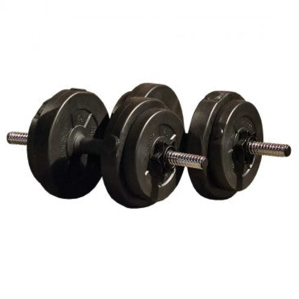 Iron Gym Verstelbare Dumbbell Set - 2 x 7,5 kg