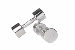 Lifemaxx Chroom Dumbbell - Set van 2