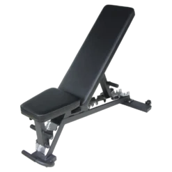 Lifemaxx Crossmaxx Adjustable Bench V2 - Verstelbare Trainingsbank - Zwart