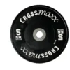 Lifemaxx Crossmaxx Competition Bumper Plate - Halterschijf - Zwart - 50 mm - 5 kg