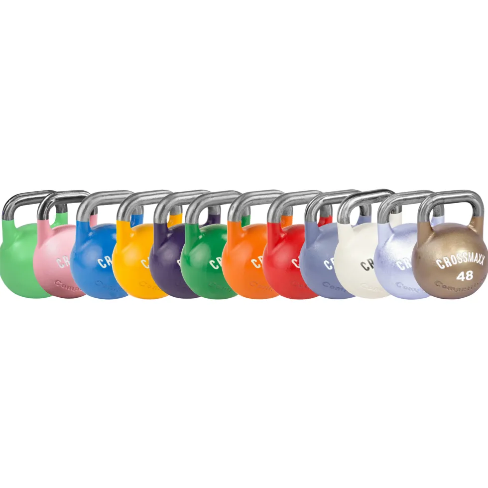 Lifemaxx Crossmaxx Competition Kettlebells - Geel - 16 kg