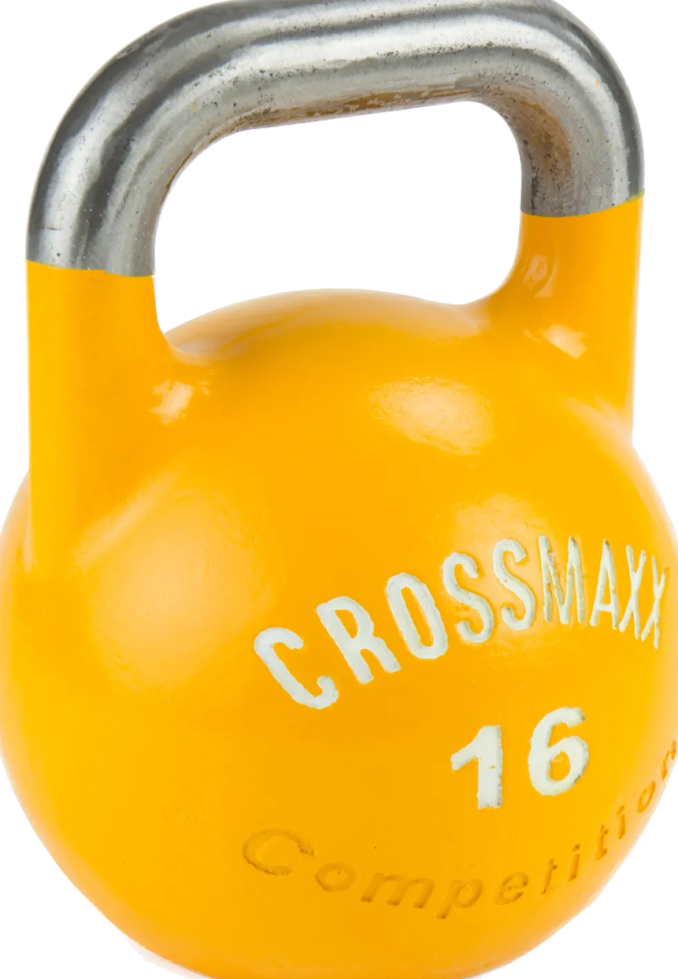 Lifemaxx Crossmaxx Competition Kettlebells - Geel - 16 kg