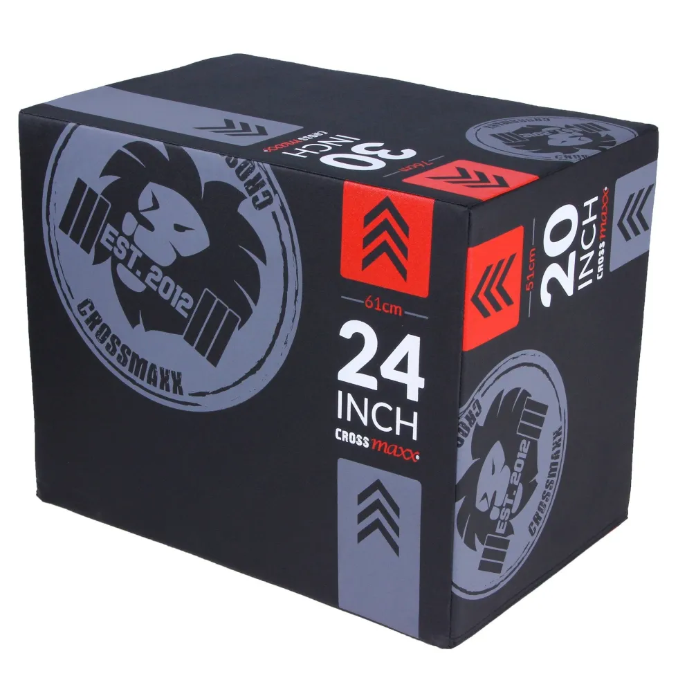 Lifemaxx Crossmaxx 3-in-1 Soft Plyobox - Zwart