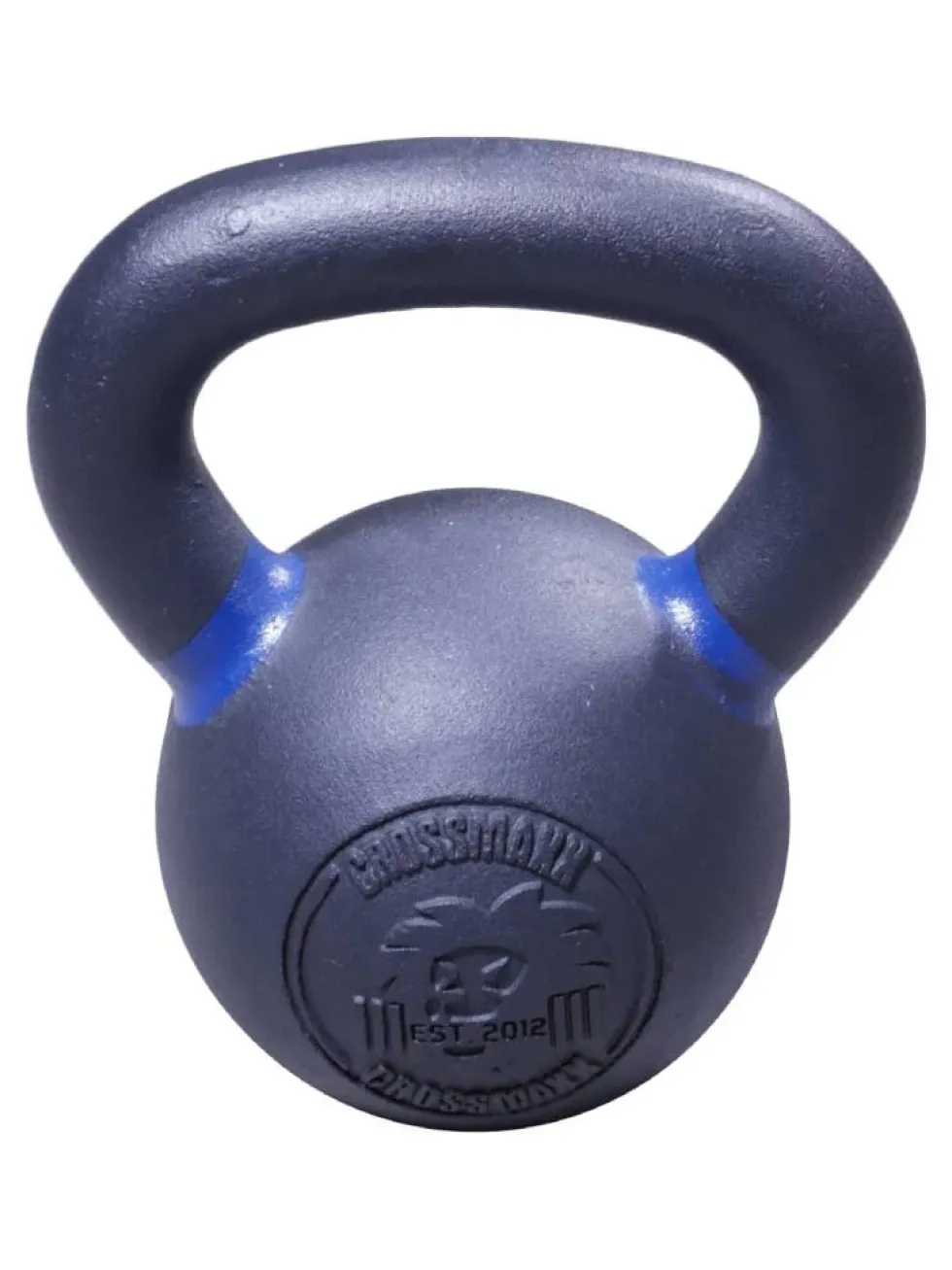 Lifemaxx Crossmaxx Kettlebell - Gietijzer met Poedercoating - 12 kg