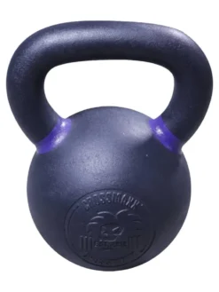 Lifemaxx Crossmaxx Kettlebell - Gietijzer met Poedercoating - 20 kg