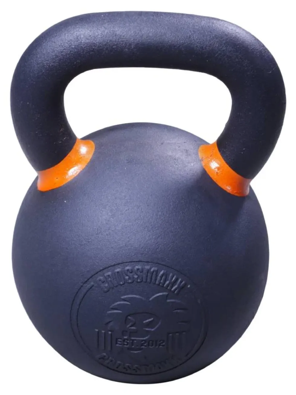 Lifemaxx Crossmaxx Kettlebell - Gietijzer met Poedercoating - 24 kg