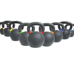 Lifemaxx Crossmaxx Kettlebell - Gietijzer met Poedercoating - 24 kg