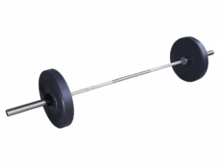 Lifemaxx Crossmaxx Olympische Halterstang - 220 cm (50 mm) - Chroom