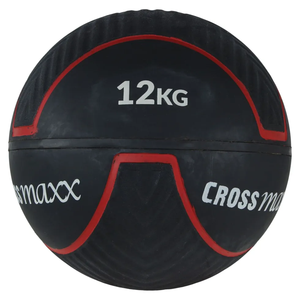 Lifemaxx Crossmaxx RBBR Wall Ball - 12 kg