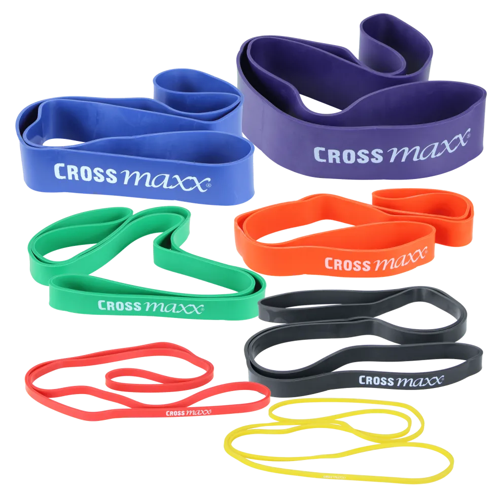 Lifemaxx Crossmaxx Resistance Band - Groen - Medium