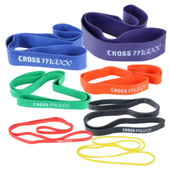 Lifemaxx Crossmaxx Resistance Band - Blauw - Sterk
