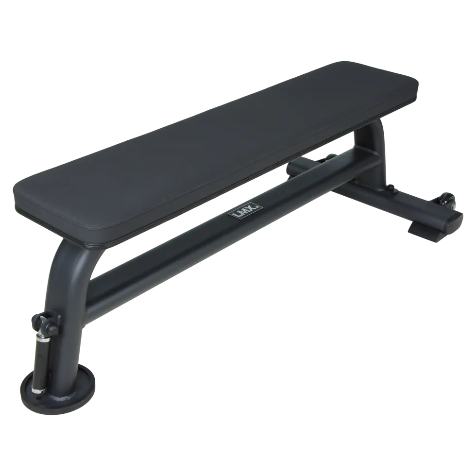 Lifemaxx Flat Bench V2 - Trainingsbank - Zwart