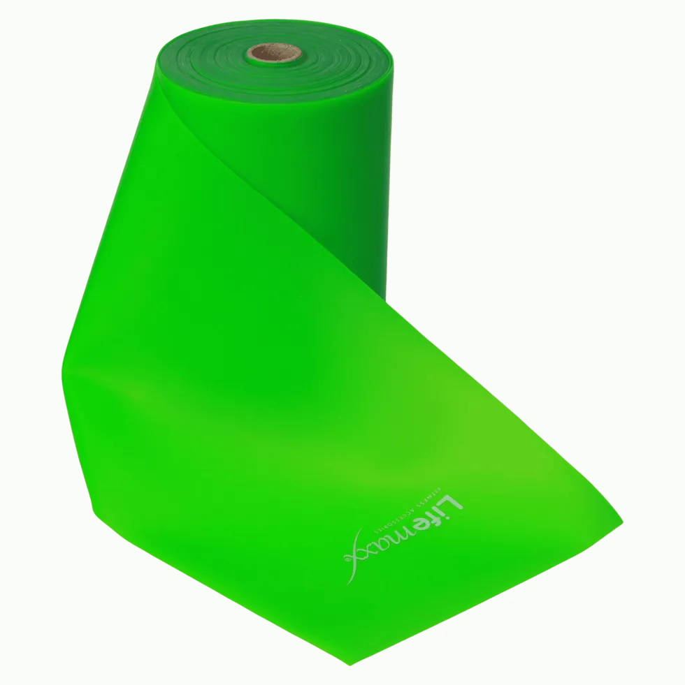 Lifemaxx Flex Band - Medium - 12 meter - Groen