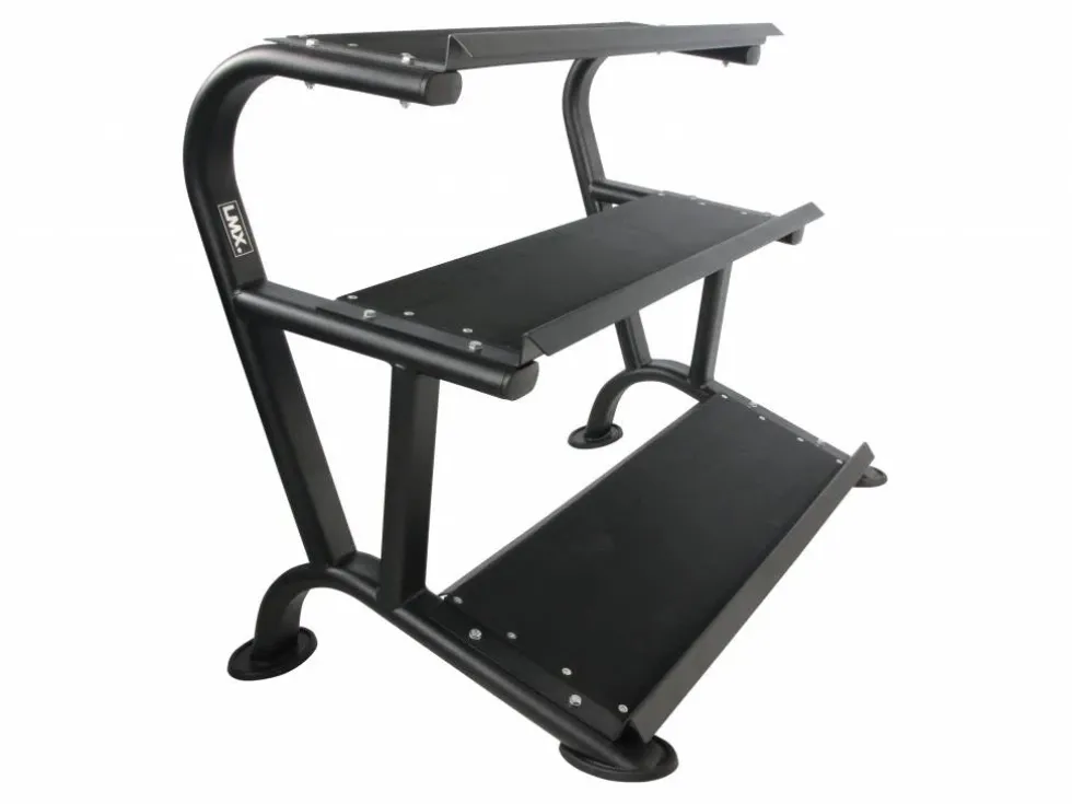Lifemaxx Hexagon 3-laags Dumbbell Rek
