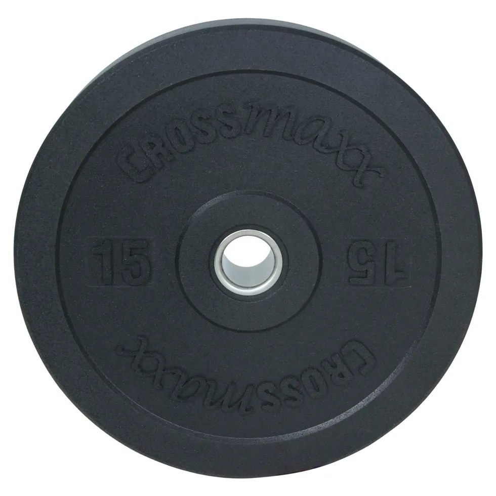 Lifemaxx Hi-Temp Olympische Halterschijf - Bumper Plate - 50 mm - 15 kg