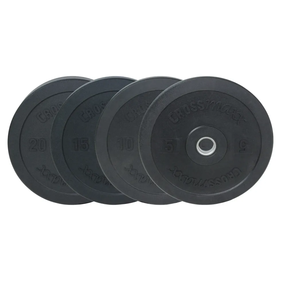 Lifemaxx Hi-Temp Olympische Halterschijf - Bumper Plate - 50 mm - 15 kg