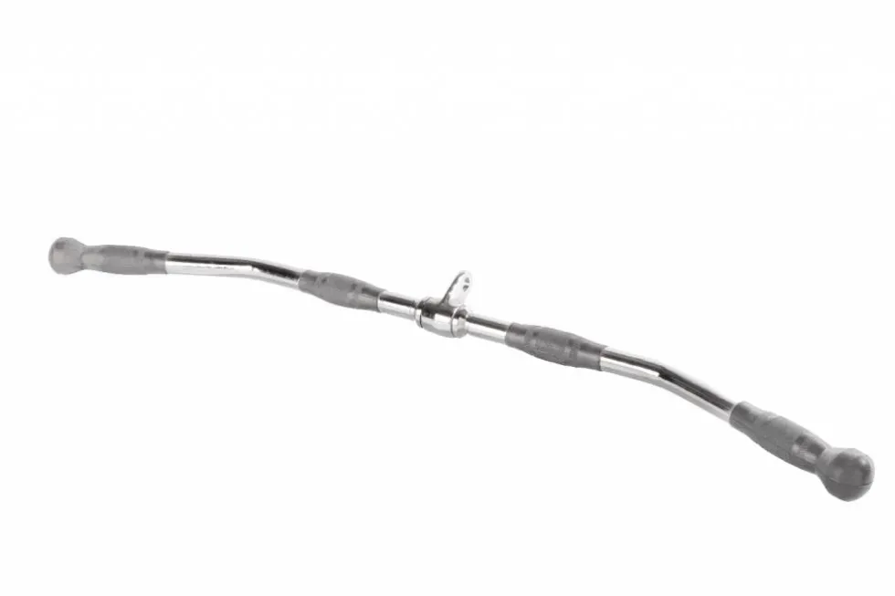 Lifemaxx Lat Bar Chrome - 95 cm - PU grip