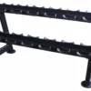 Lifemaxx LMX Dumbbellrack 15 Sets - Zwart